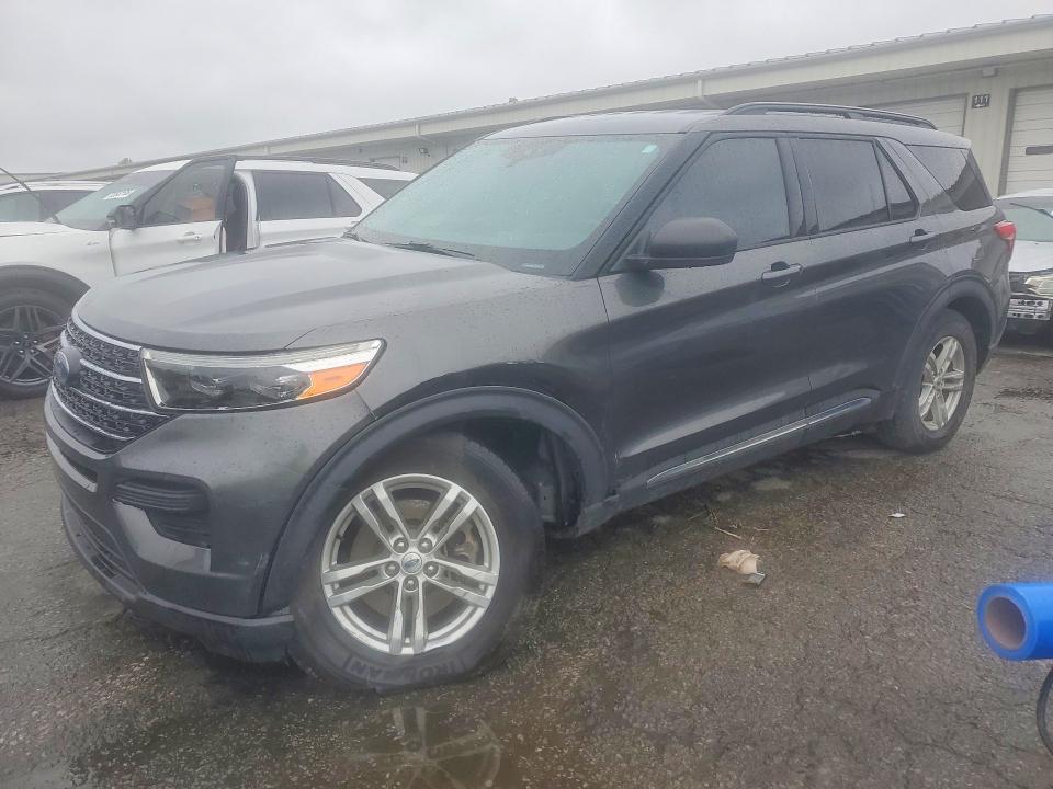 2020 Ford Explorer VIN 1FMSK8DH9LGA68807 COPART salvage auction — FRONT END, KY - CERT OF TITLE-SALVAGE, sold $7,800 on 2026-07-30 (photo 1)