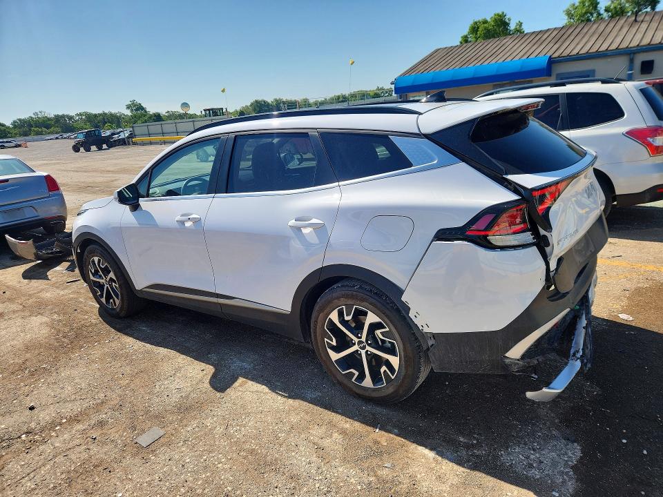 2025 Kia VIN 5XYK33DF1SG282307 COPART salvage auction — REAR END, Ks - Cert Of Title-Salvage, sold $8,600 on 2026-07-22 (photo 2)
