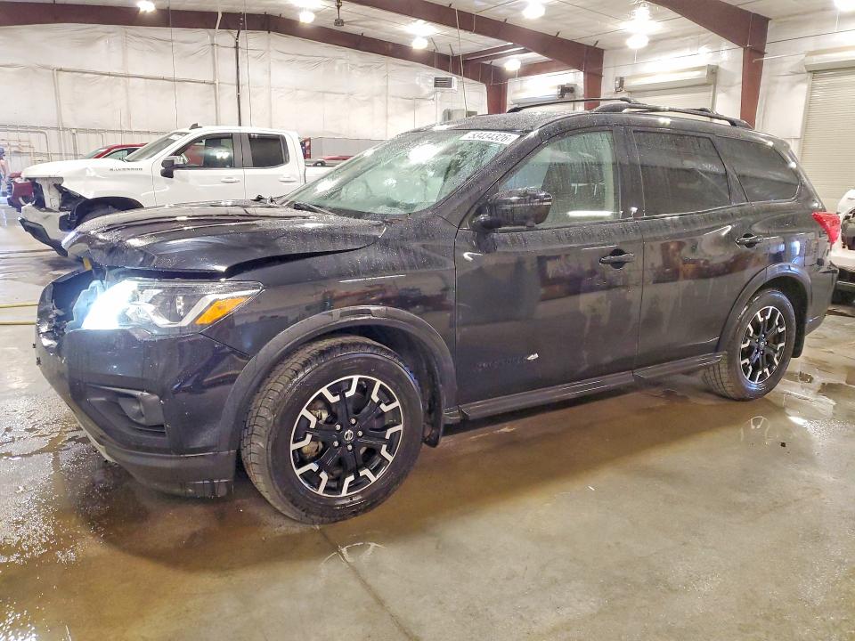 2020 Nissan Pathfinder VIN 5N1DR2CM0LC605166 COPART salvage auction — FRONT END, Mn - Cert Of Title-Salvage, sold $2,650 on 2026-08-03 (photo 1)