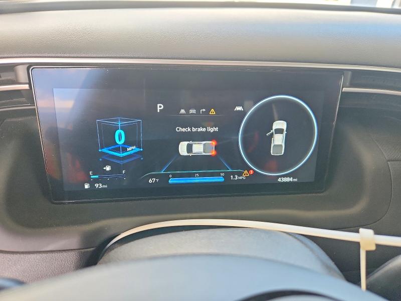 2024 Hyundai Santa cruz VIN 5NTJC4AEXRH096881 COPART salvage auction — FRONT END, Tx - Salvage Vehicle Title, sold $4,600 on 2026-07-17 (photo 9)