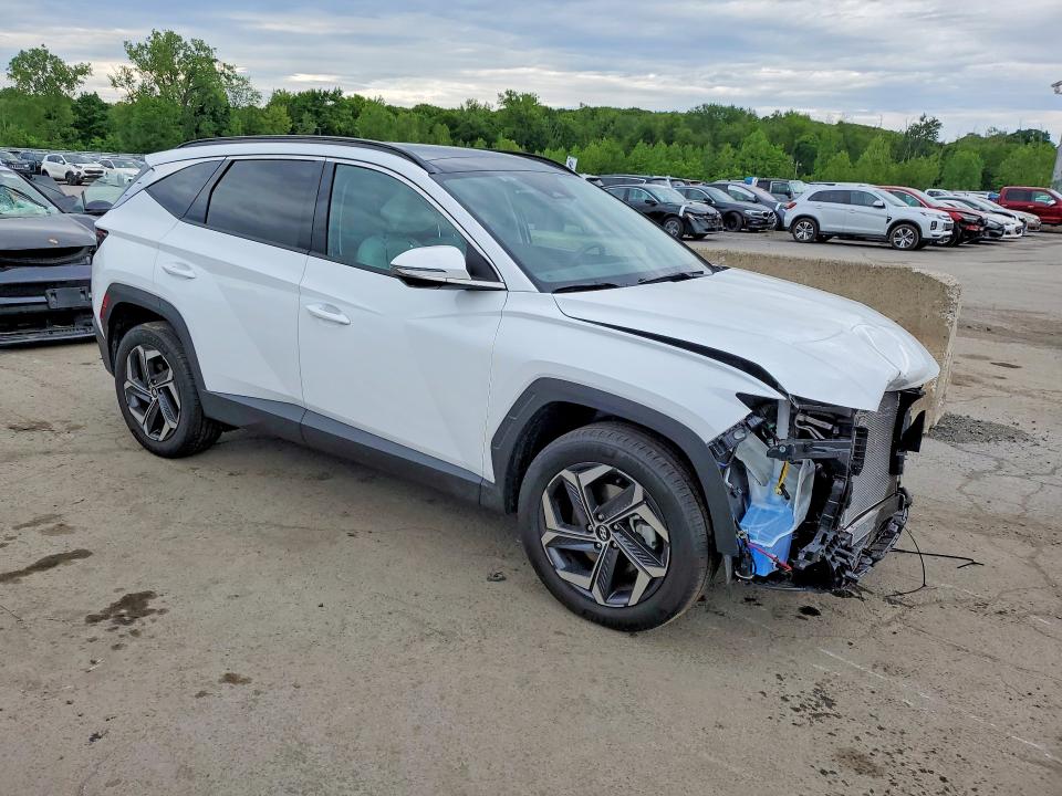 2024 Hyundai Tucson VIN KM8JECD13RU146906 COPART salvage auction — FRONT END, NY - MV-907A SALVAGE CERTIFICATE, sold $10,900 on 2026-07-02 (photo 4)