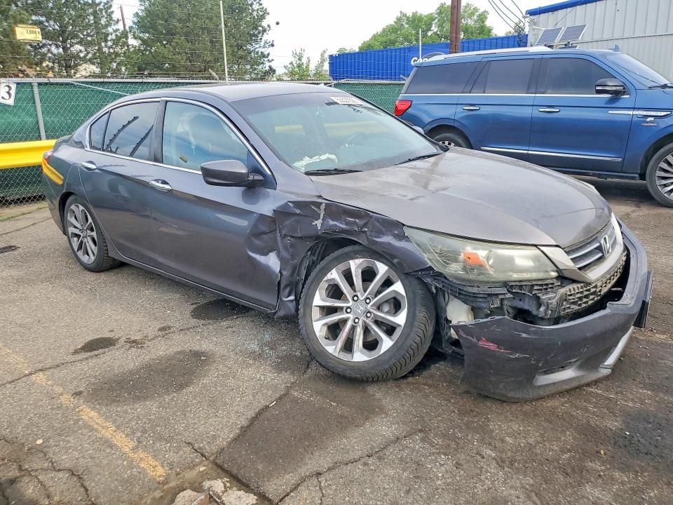 2013 Honda Accord VIN 1HGCR2F55DA068314 COPART salvage auction — FRONT END, Co - Public - Salvage Title, sold $1,100 on 2026-07-23 (photo 4)