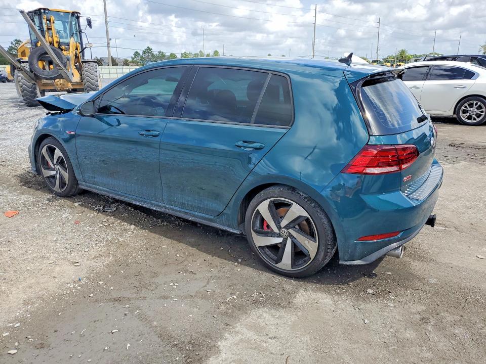 2019 Volkswagen Gti VIN 3VW6T7AUXKM001987 COPART salvage auction — FRONT END, Fl - Cert Of Title Slvg Rebuildable, sold $10,100 on 2026-07-06 (photo 2)