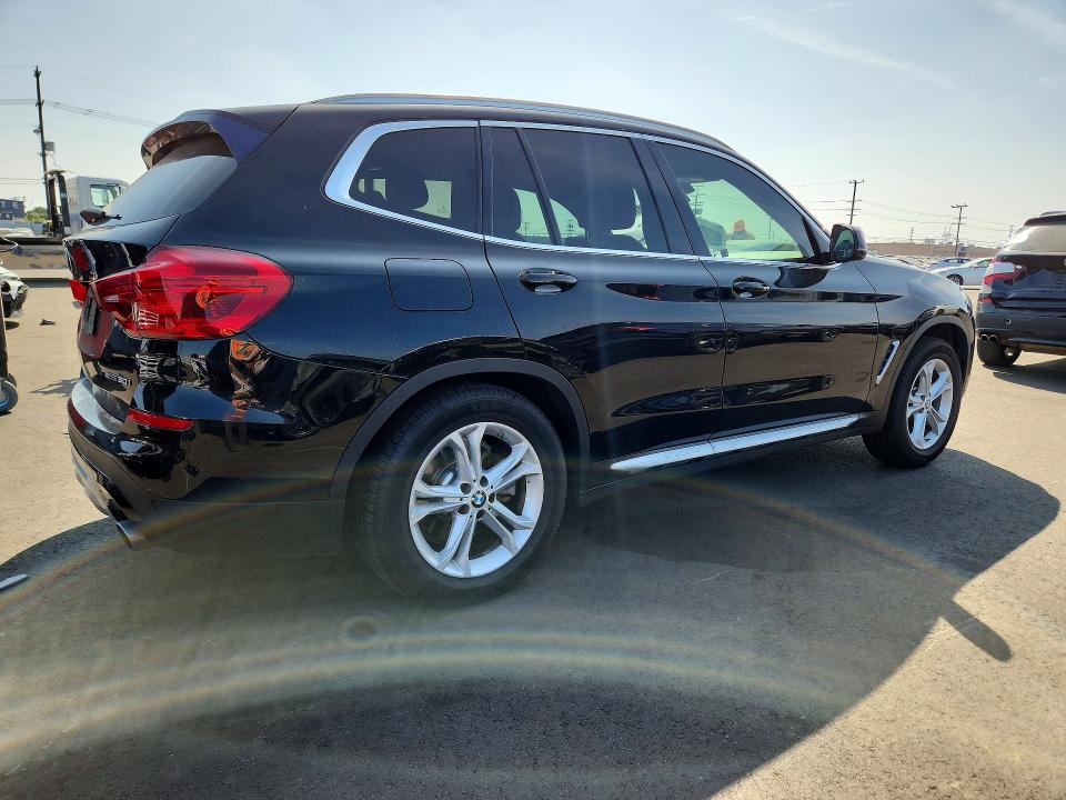 2019 BMW VIN 5UXTR7C55KLF27800 COPART salvage auction — REAR END, Ca - Salvage Certificate, sold $7,000 on 2026-07-13 (photo 3)