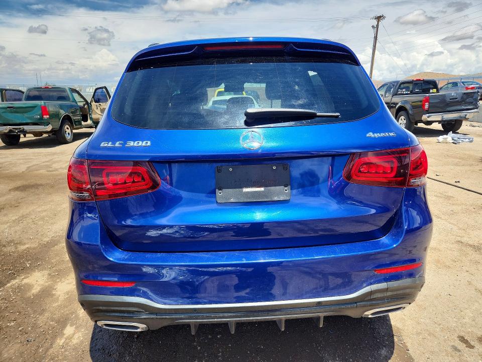 2020 Mercedes-benz Glc VIN WDC0G8EBXLF709597 COPART salvage auction — FRONT END, Nm - Cert Of Title-Salvage, sold $3,750 on 2026-07-30 (photo 6)