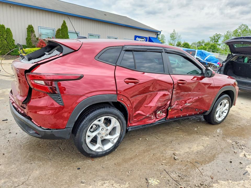 2024 Chevrolet Trax VIN KL77LFE24RC176044 COPART salvage auction — REAR END, Ky - Bill Of Sale/Part Only/No Titl, sold $2,700 on 2026-07-19 (photo 3)