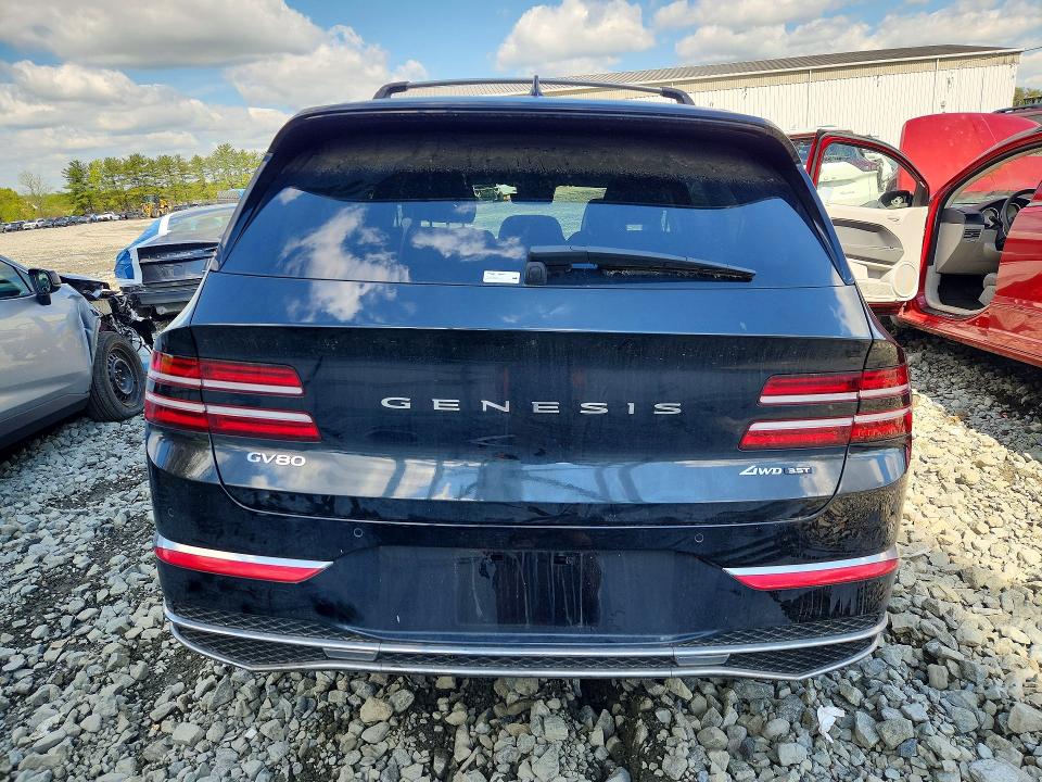 2025 Genesis Gv80 VIN KMUHDESC0SU247961 COPART salvage auction — FRONT END, Id - Salvage Certificate Of Title, sold $15,900 on 2026-07-29 (photo 6)