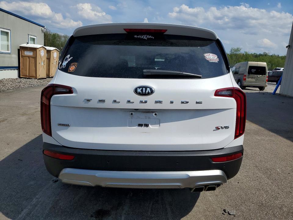 2021 Kia Telluride VIN 5XYP6DHC1MG137404 COPART salvage auction — FRONT END, Pa - Certificate Of Salvage, sold $4,000 on 2026-07-15 (photo 6)