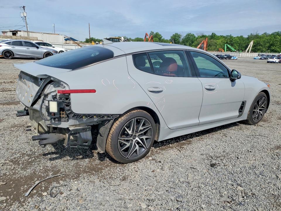 2022 Kia VIN KNAE35LD7N6116581 COPART salvage auction — REAR END, Salvage Title, sold $4,850 on 2026-07-10 (photo 3)