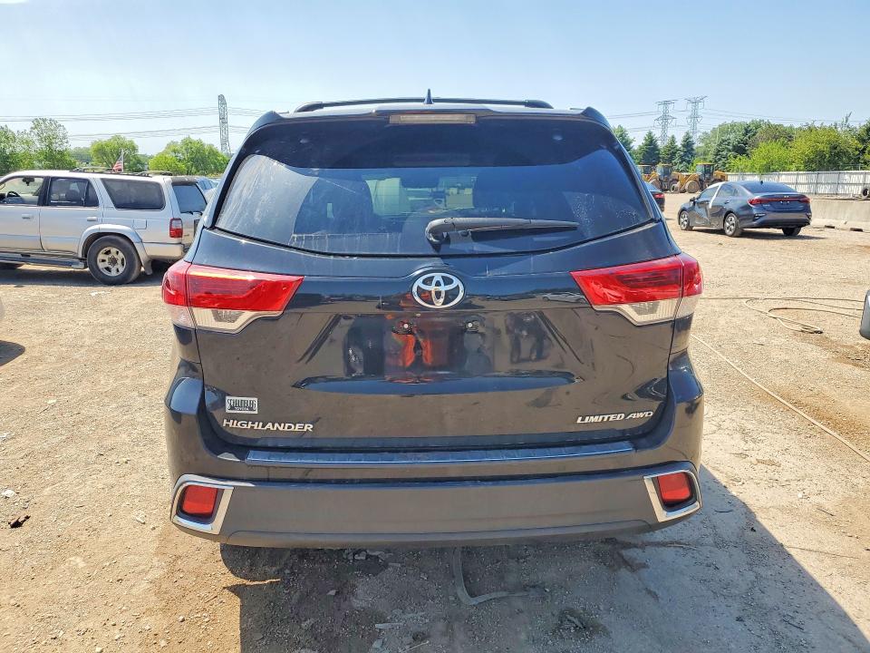 2019 Toyota VIN 5TDDZRFH9KS733558 COPART salvage auction — FRONT END, Il - Salvage Certificate, sold $3,850 on 2026-07-28 (photo 6)