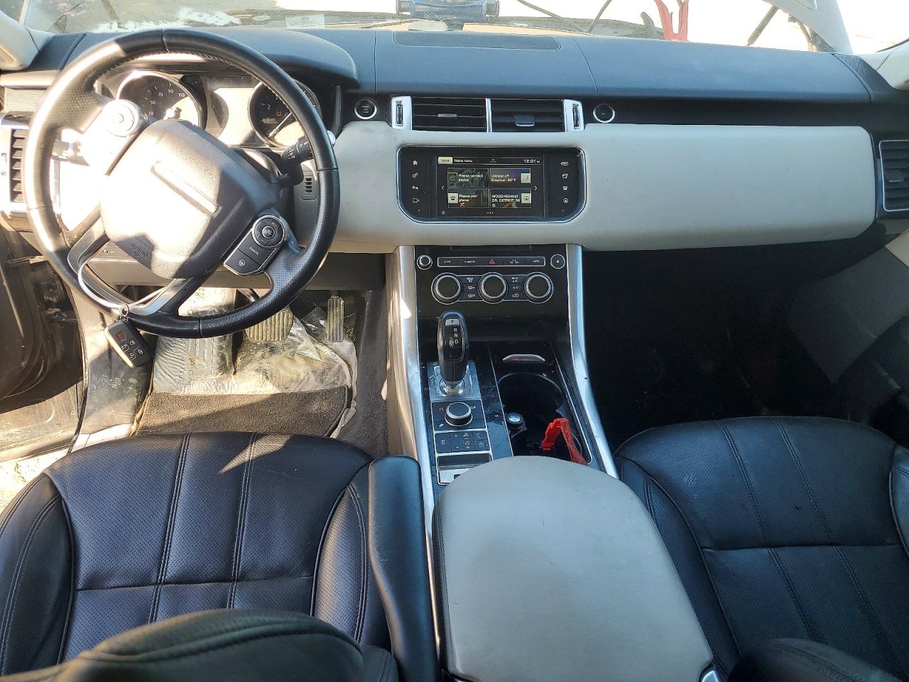 2016 Land Rover Range Rover Sport VIN SALWR2VF3GA640063 COPART salvage auction — Side, MI - CERTIFICATE OF TITLE, sold $4,400 on 2026-07-02 (photo 8)