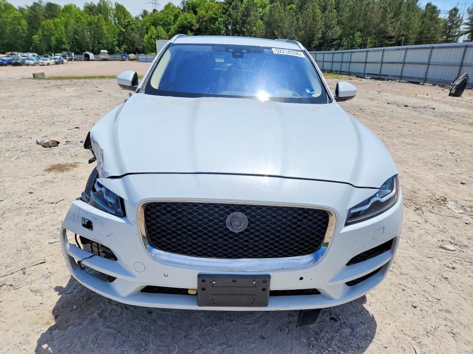 2018 Jaguar F-pace VIN SADCN2EV0JA242365 COPART salvage auction — FRONT END, Va - Cert Of Title - Salvage, sold $4,200 on 2026-07-20 (photo 5)