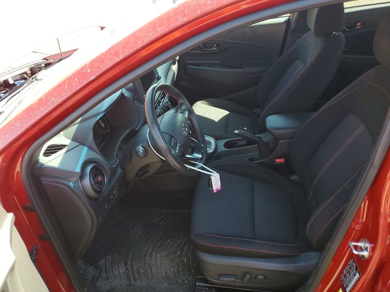 2022 Hyundai Kona VIN KM8K3CA33NU925524 COPART salvage auction — REAR END, CO - PUBLIC - SALVAGE TITLE, sold $6,400 on 2026-07-07 (photo 7)