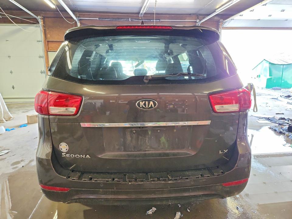 2016 Kia SEDONA VIN KNDMB5C13G6190865 COPART salvage auction — FRONT END, Salvage Title, sold $1,050 on 2026-07-16 (photo 6)
