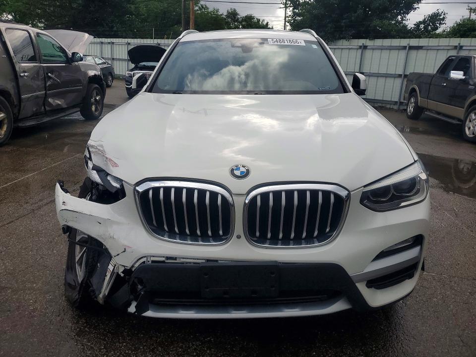2018 BMW X3 VIN 5UXTR9C54JLD68021 COPART salvage auction — FRONT END, Oh - Cert Of Title-Repossession, sold $7,900 on 2026-07-15 (photo 5)