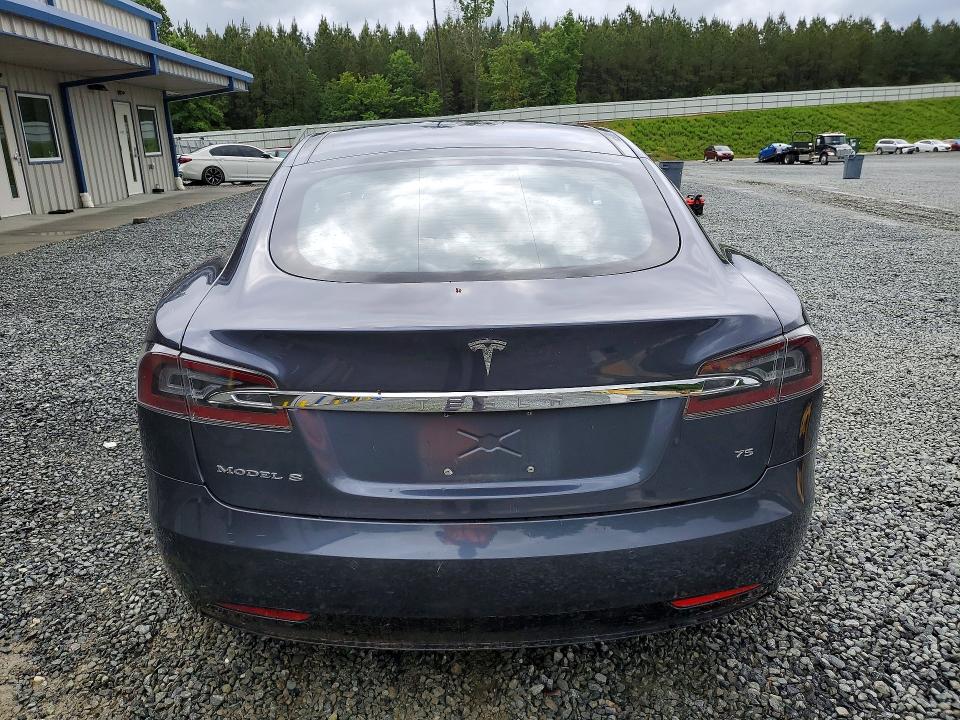 2016 Tesla Model s VIN 5YJSA1E15GF153790 COPART salvage auction — FRONT END, Nc - Salvage Certificate Of Title, sold $5,300 on 2026-07-02 (photo 6)