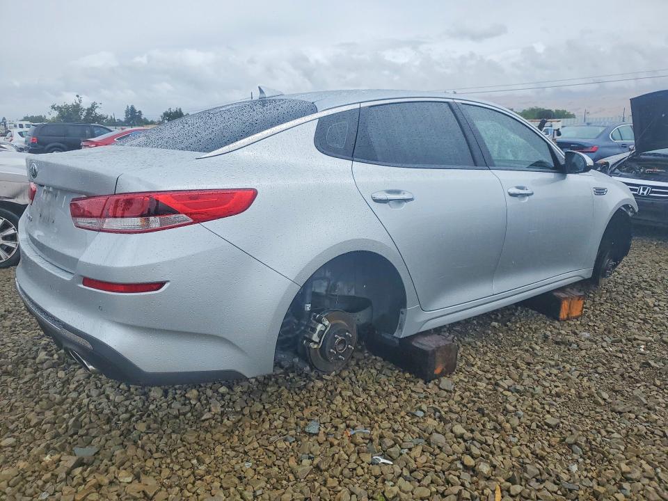 2019 Kia Optima VIN 5XXGT4L34KG344161 COPART salvage auction — STRIPPED, Ca - Salvage Certificate, sold $70 on 2026-07-09 (photo 3)