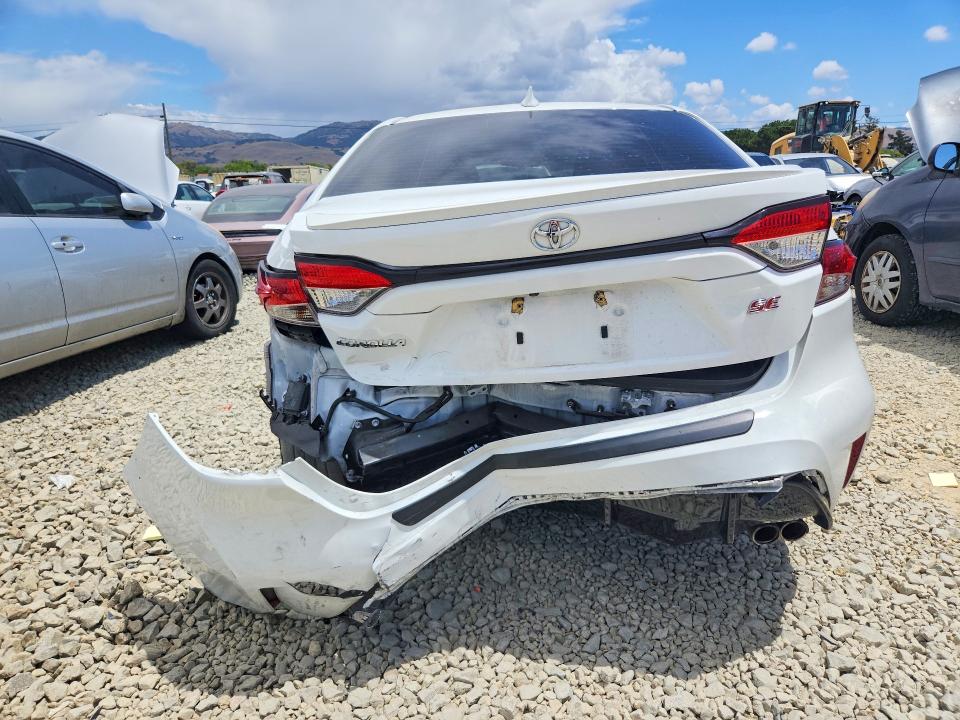 2023 Toyota Corolla VIN JTDP4MCE4PJ101659 COPART salvage auction — REAR END, CA - SALVAGE CERTIFICATE, sold $225 on 2026-07-28 (photo 6)