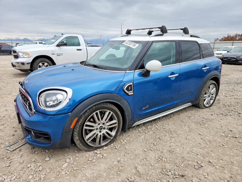 2017 Mini Cooper VIN WMZYT5C32H3D81523 COPART salvage auction — FRONT END, Ut - Salvage Certificate, sold $1,850 on 2026-07-14 (photo 1)