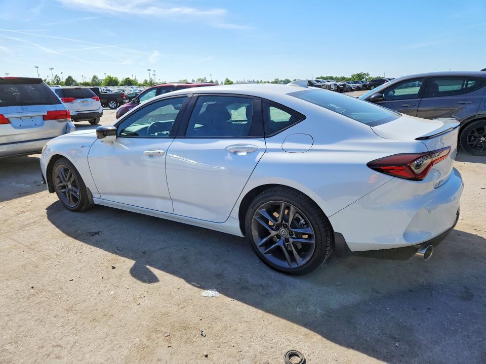 2025 Acura VIN 19UUB6F54SA003550 COPART salvage auction — SIDE, Mo - Salvage Certificate Of Title, sold $13,800 on 2026-07-31 (photo 2)