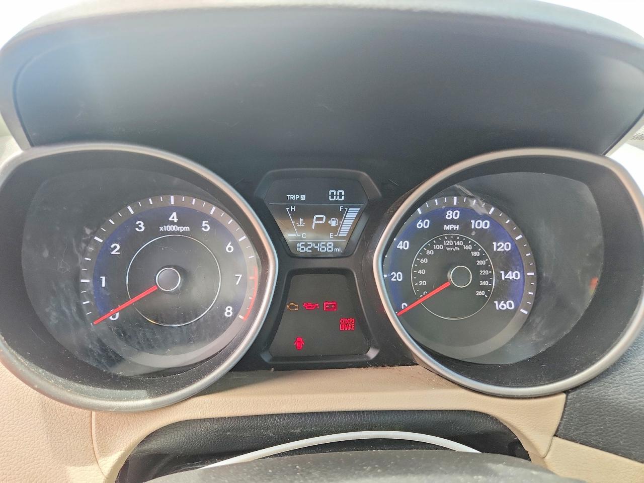 2014 Hyundai Elantra VIN 5NPDH4AE9EH530344 COPART salvage auction — Normal Wear, NY - CERTIFICATE OF TITLE, sold $725 on 2026-07-09 (photo 9)