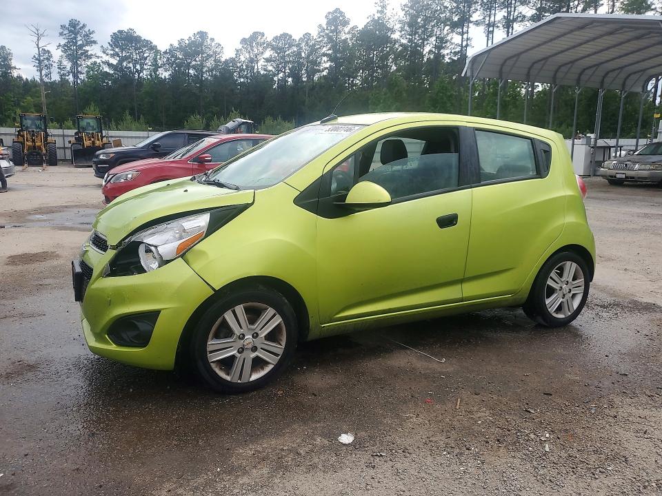 2013 Chevrolet Spark VIN KL8CD6S96DC627590 COPART salvage auction — FRONT END, Sc - Cert Of Title-Salvage, sold $450 on 2026-07-27 (photo 1)
