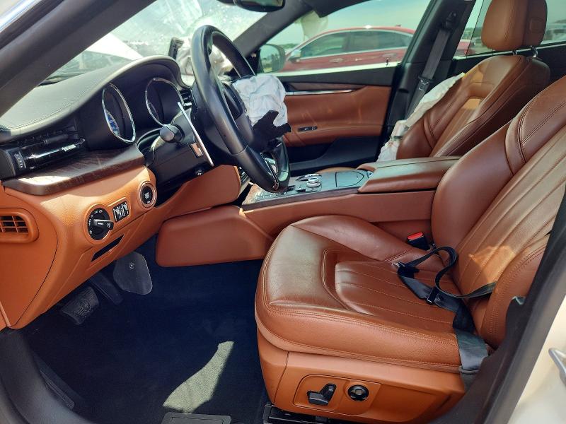 2019 Maserati Quattroporte VIN ZAM56YRA0K1314707 COPART salvage auction — FRONT END, Tx - Certificate Of Title, sold $175 on 2026-08-06 (photo 7)