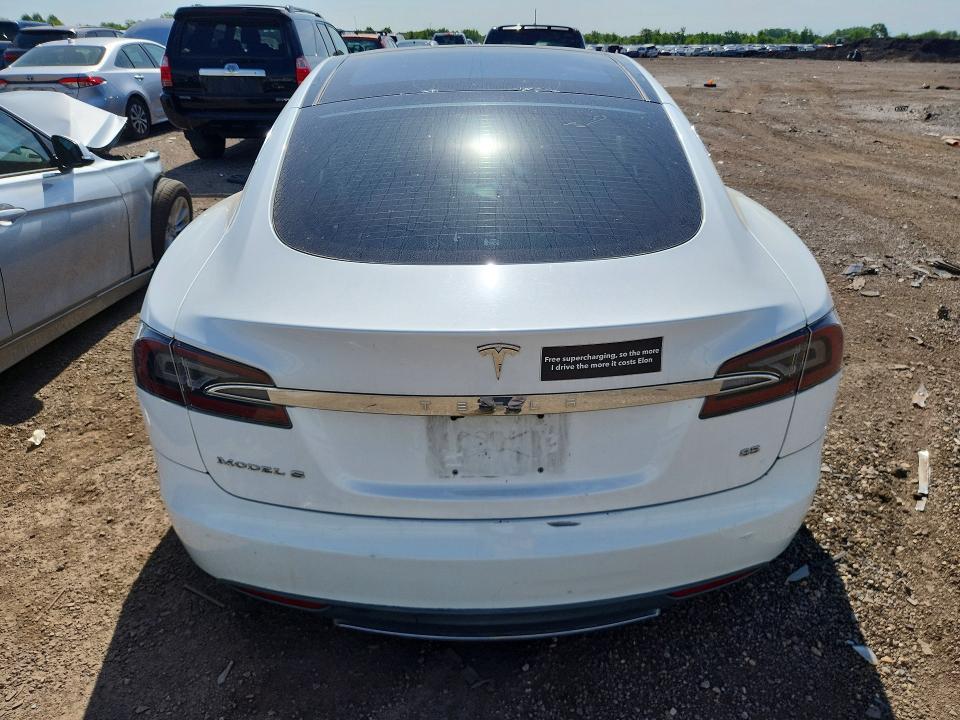 2013 Tesla Model s VIN 5YJSA1CN1DFP13869 COPART salvage auction — FRONT END, Il - Certificate Of Title, sold $1,350 on 2026-07-02 (photo 6)