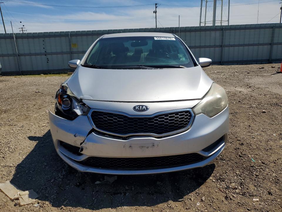 2014 Kia VIN KNAFK4A63E5138640 COPART salvage auction — FRONT END, Il - Salvage Certificate, sold $1,200 on 2026-07-08 (photo 5)