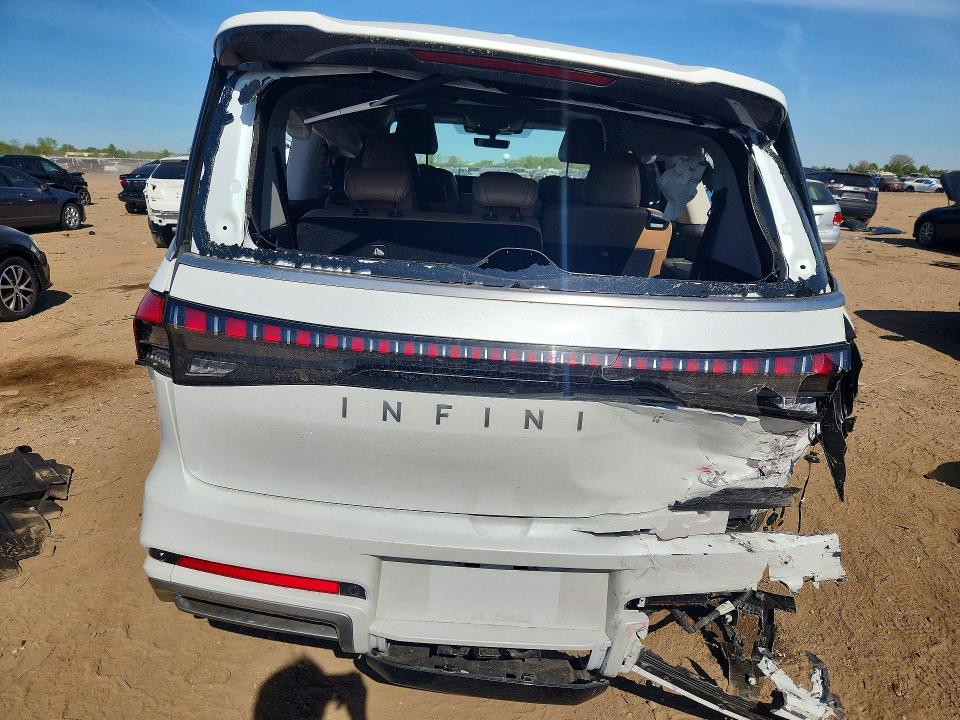 2026 Infiniti Qx80 VIN JN8AZ3BE9T9720521 COPART salvage auction — SIDE, Il - Salvage Certificate, sold $12,800 on 2026-07-21 (photo 6)