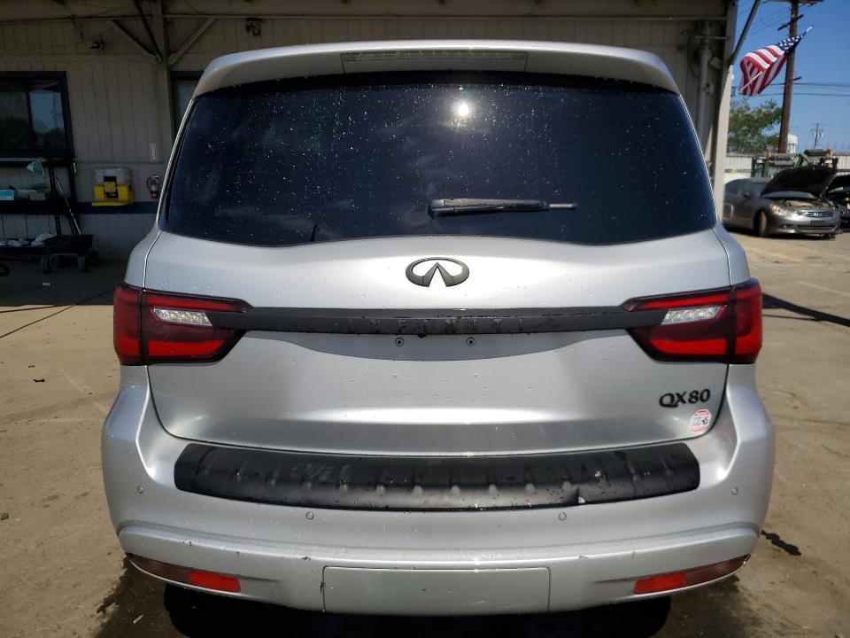 2020 Infiniti Qx80 VIN JN8AZ2NF8L9704907 COPART salvage auction — FRONT END, Ca - Salvage Certificate, sold $7,800 on 2026-07-02 (photo 6)
