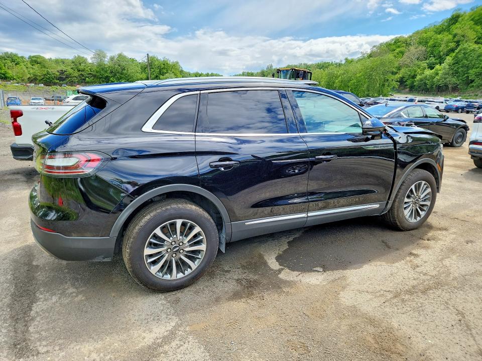 2023 Lincoln Nautilus VIN 2LMPJ8J9XPBL21589 COPART salvage auction — FRONT END, Nj - Cert Of Title-Salvage, sold $10,800 on 2026-07-09 (photo 3)