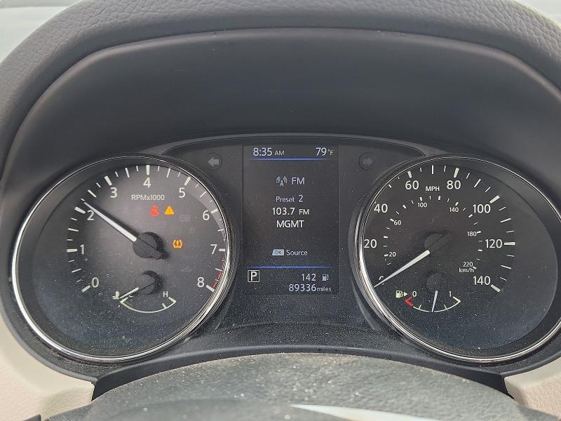 2020 Nissan Rogue VIN JN1BJ1CV2LW256910 COPART salvage auction — SIDE, Tx - Salvage Vehicle Title, sold $3,200 on 2026-07-06 (photo 9)