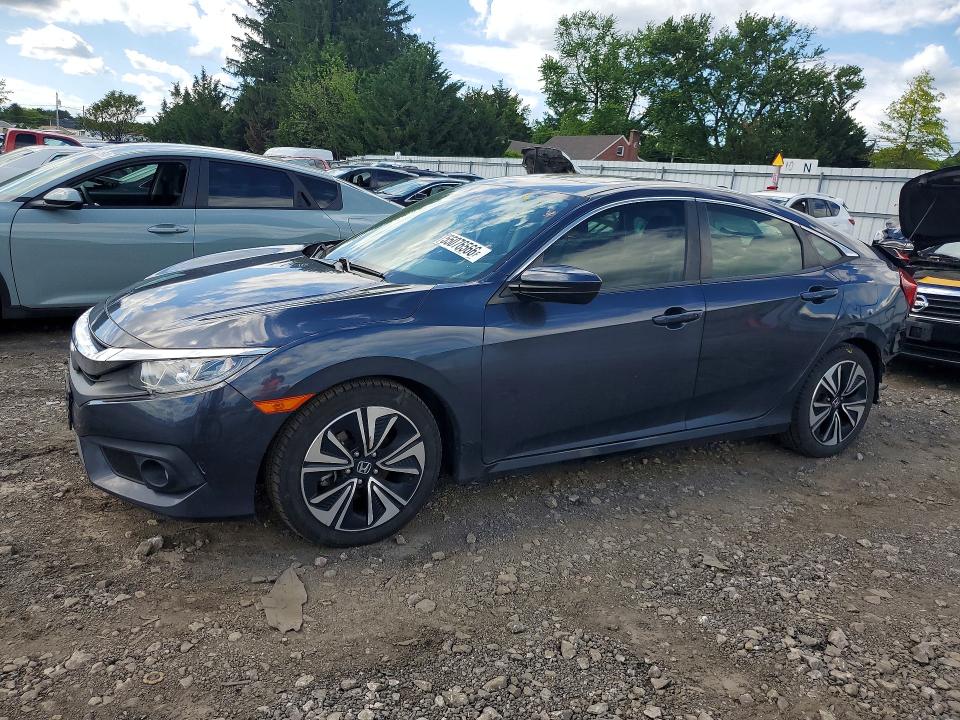 2018 Honda Civic VIN JHMFC1F48JX011904 COPART salvage auction — REAR END, MD - CERT OF SALVAGE > 75% DAMAGE, sold $3,000 on 2026-07-06 (photo 1)