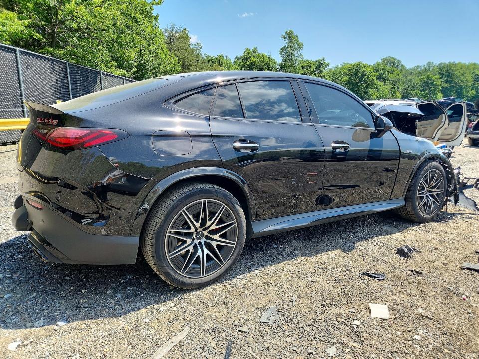 2025 Mercedes-benz Glc class VIN W1NKJ8ABXSF289949 COPART salvage auction — FRONT END, MD - CERT OF SALVAGE > 75% DAMAGE, sold $35,250 on 2026-07-02 (photo 3)