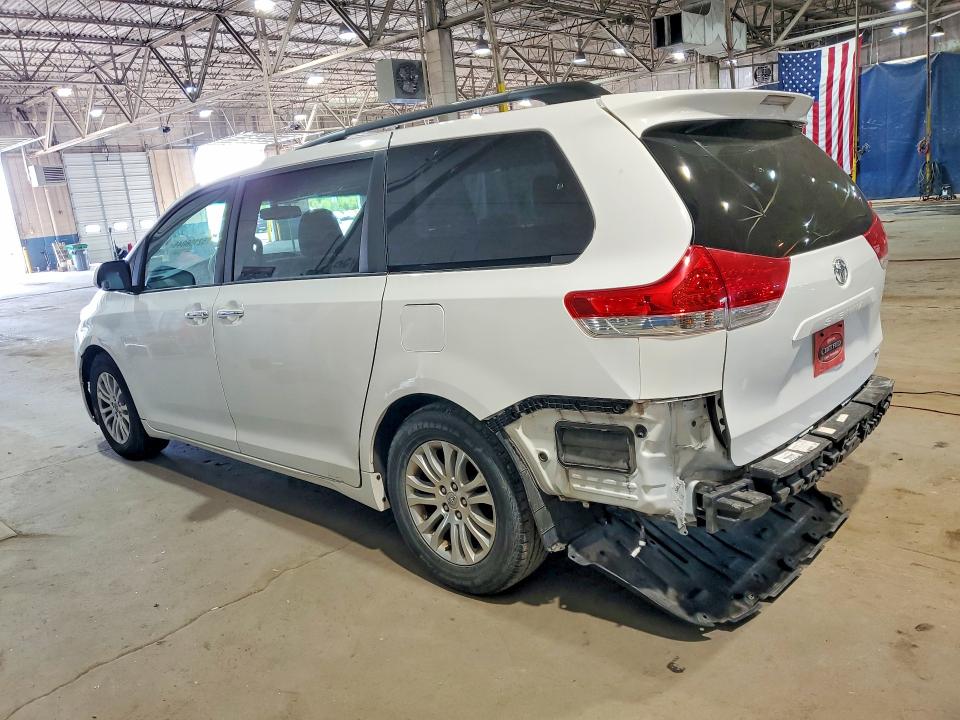 2014 Toyota Sienna VIN 5TDYK3DC3ES440365 COPART salvage auction — REAR END, Mi - Certificate Of Title, sold $4,350 on 2026-07-17 (photo 2)