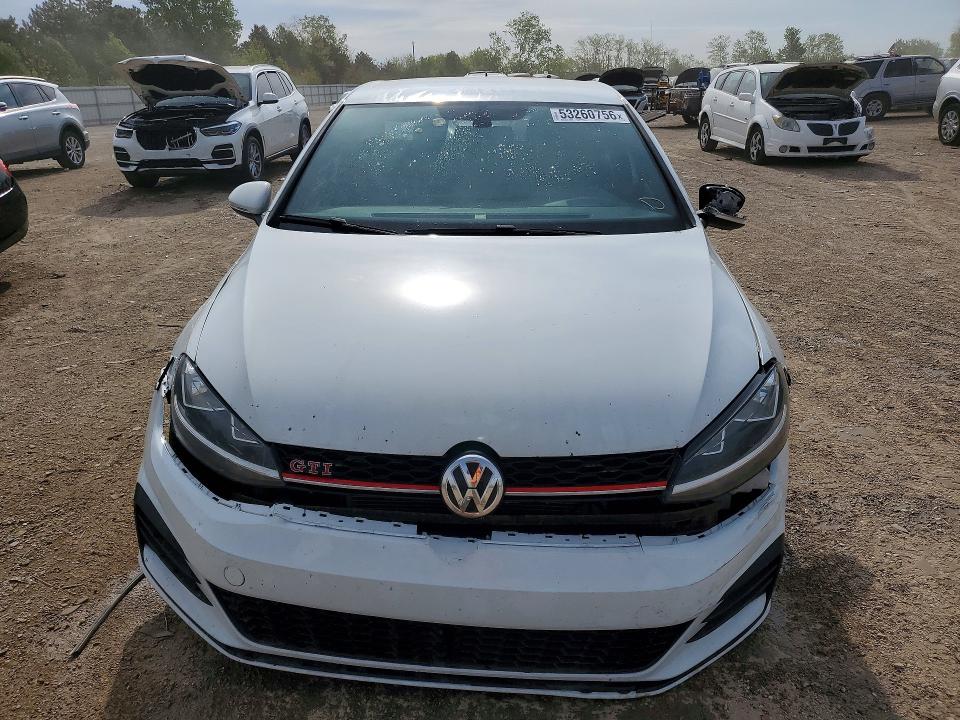 2020 Volkswagen Gti VIN 3VW5T7AU4LM004722 COPART salvage auction — FRONT END, Il - Salvage Certificate, sold $3,650 on 2026-07-07 (photo 5)