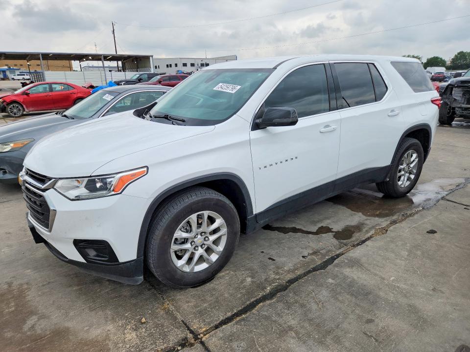 2021 Chevrolet Traverse VIN 1GNERLKW5MJ181652 COPART salvage auction — HAIL, Tx - Certificate Of Title, sold $8,900 on 2026-07-09 (photo 1)