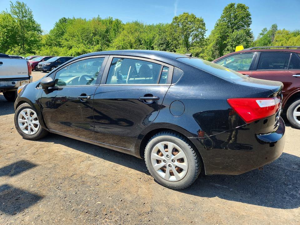 2013 Kia Rio VIN KNADM4A34D6268099 COPART salvage auction — FRONT END, Ny - Certificate Of Title, sold $1,550 on 2026-07-09 (photo 2)
