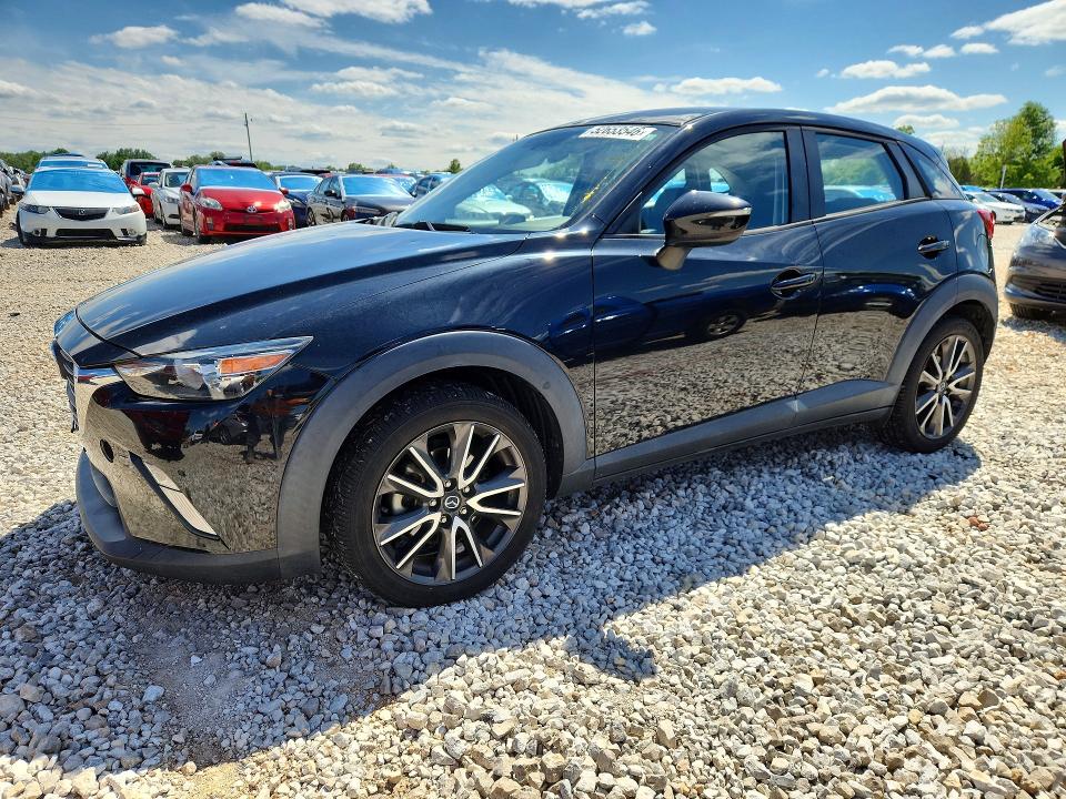 2017 Mazda Cx-3 VIN JM1DKFC79H0144424 COPART salvage auction — HAIL, Mo - Salvage Certificate Of Title, sold $3,050 on 2026-07-28 (photo 1)