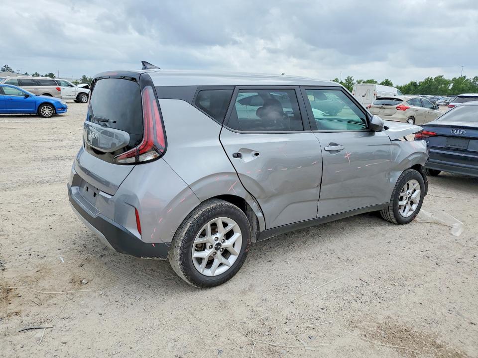 2023 Kia Soul VIN KNDJ23AU8P7844841 COPART salvage auction — FRONT END, Tx - Salvage Vehicle Title, sold $2,250 on 2026-07-21 (photo 3)