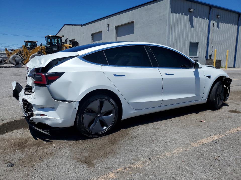 2019 Tesla Model 3 VIN 5YJ3E1EA7KF337503 COPART salvage auction — REAR END, Nv - Salvage Title, sold $1,700 on 2026-07-30 (photo 3)