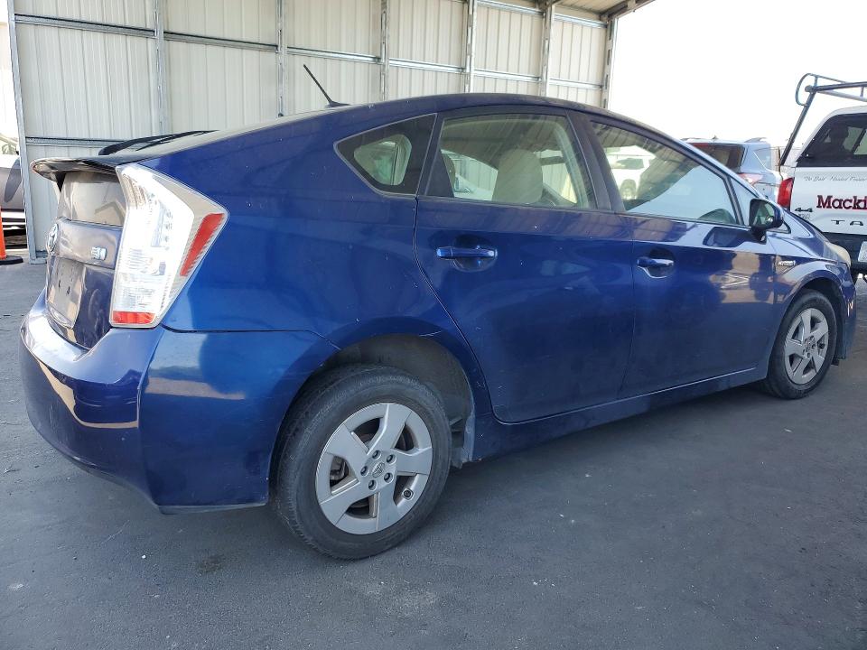 2010 Toyota Prius VIN JTDKN3DU7A1076867 COPART salvage auction — FRONT END, Ca - Salvage Certificate, sold $600 on 2026-07-16 (photo 3)