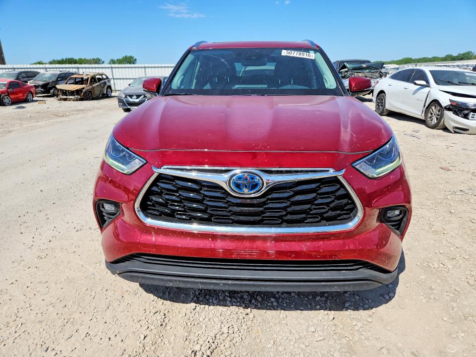 2021 Toyota VIN 5TDXBRCH5MS533043 COPART salvage auction — FRONT END, Ks - Cert Of Title-Salvage, sold $19,700 on 2026-07-02 (photo 5)