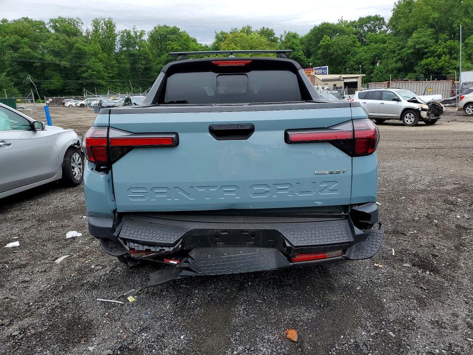 2022 Hyundai Santa cruz VIN 5NTJDDAF4NH021545 COPART salvage auction — REAR END, Md - Cert Of Salvage > 75% Damage, sold $2,650 on 2026-07-28 (photo 6)