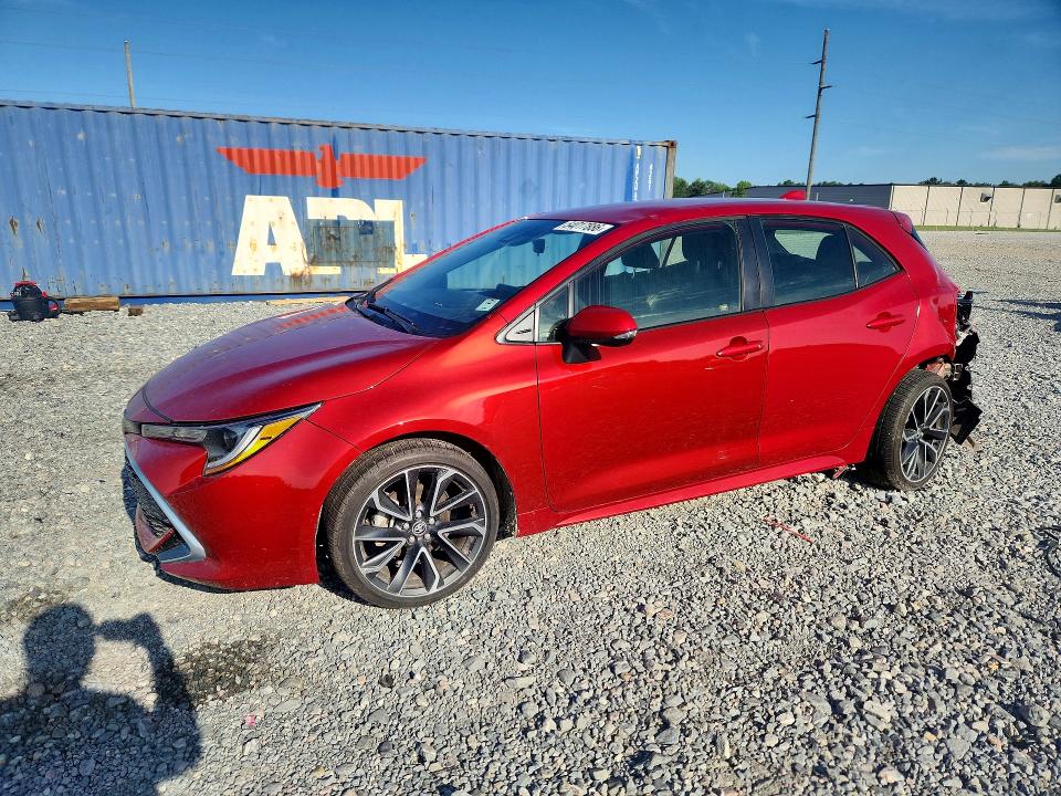 2021 Toyota Corolla VIN JTNA4MBEXM3116573 COPART salvage auction — REAR END, Ga - Cert Of Title-Salvage, sold $4,450 on 2026-07-07 (photo 1)
