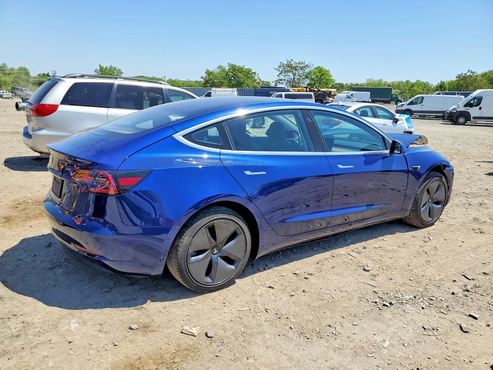 2018 Tesla Model 3 VIN 5YJ3E1EA6JF031861 COPART salvage auction — FRONT END, Md - Cert Of Salvage > 75% Damage, sold $125 on 2026-07-23 (photo 3)
