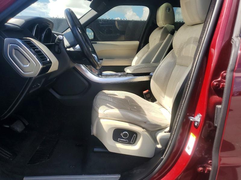 2017 Land rover RANGE ROVER VIN SALWR2FK5HA152956 COPART salvage auction — MINOR DENT/SCRATCHES, Fl - Certificate Of Title, sold $5,700 on 2026-07-28 (photo 7)
