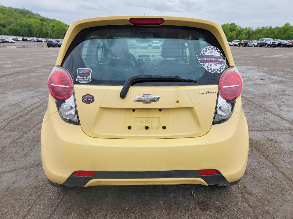 2014 Chevrolet Spark VIN KL8CA6S9XEC590389 COPART salvage auction — SIDE, Oh - Cert Of Title-Salvage, sold $90 on 2026-07-23 (photo 6)