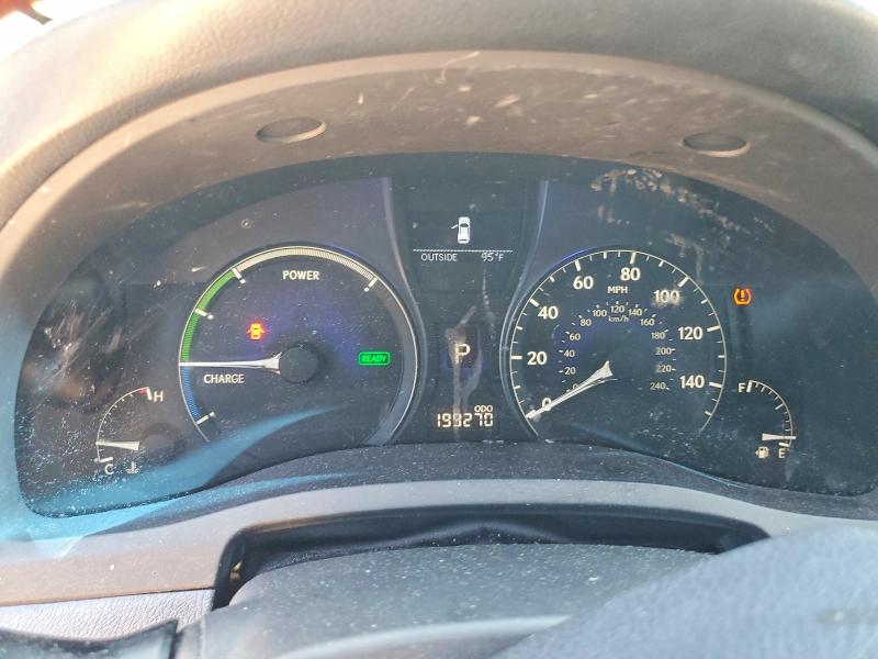 2011 Lexus Rx VIN JTJBC1BAXB2420168 COPART salvage auction — FRONT END, NC - SALVAGE CERTIFICATE OF TITLE, sold $2,300 on 2026-07-24 (photo 9)
